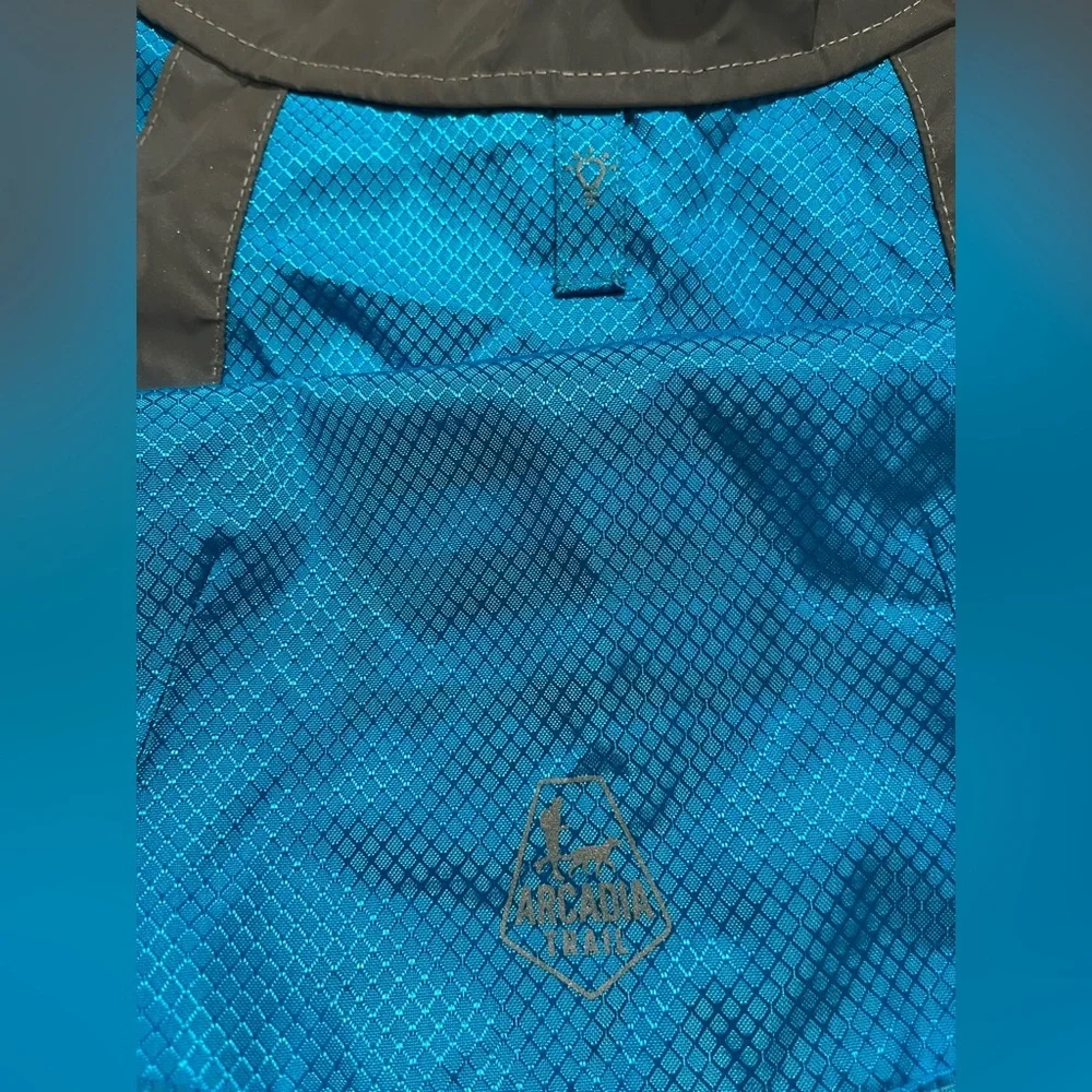 Arcadia Trail Blue Reflective Dog Raincoat Vest – Size XL
